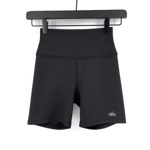 ALO 5" Airbrush High-Waist Biker Short Black XS